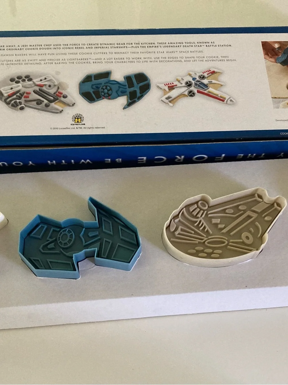 Star Wars Cookie Cutters, Williams Sonoma, new in open box